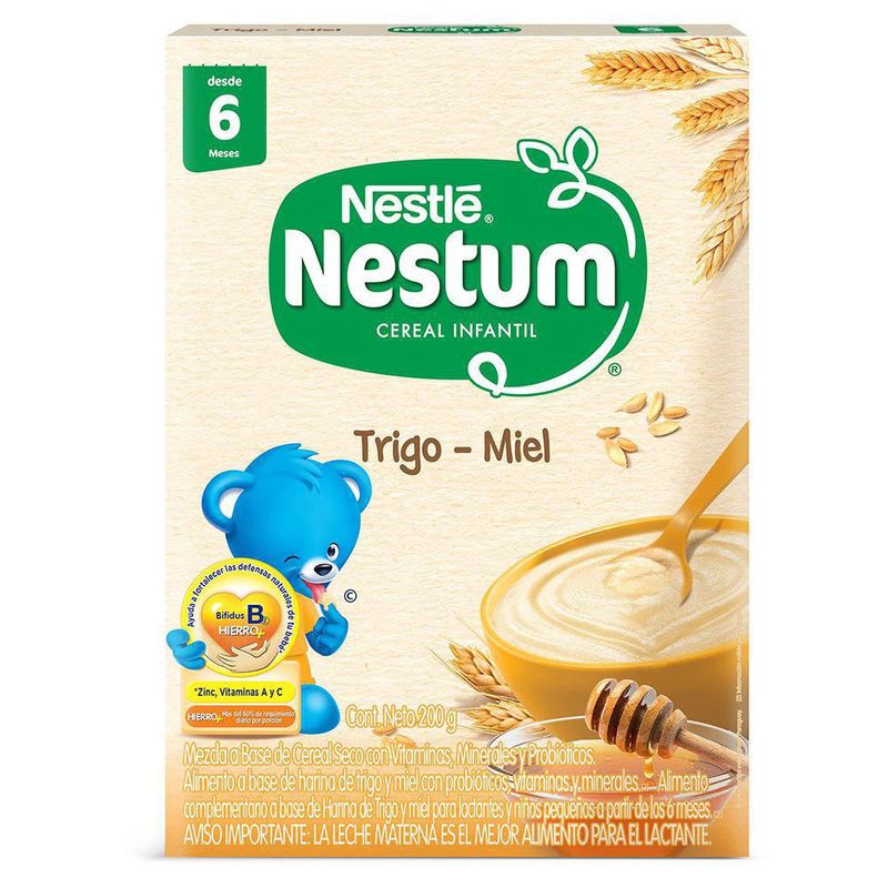 Cereal Para Bebé Trigo Y Leche 250 G - Nestum - Cemaco