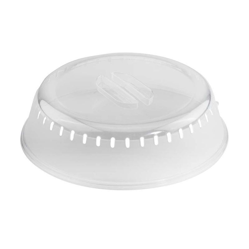 Tecnhogar - Tapa Universal Cristal Silicona 22/24/26 Cm Apta para Microondas