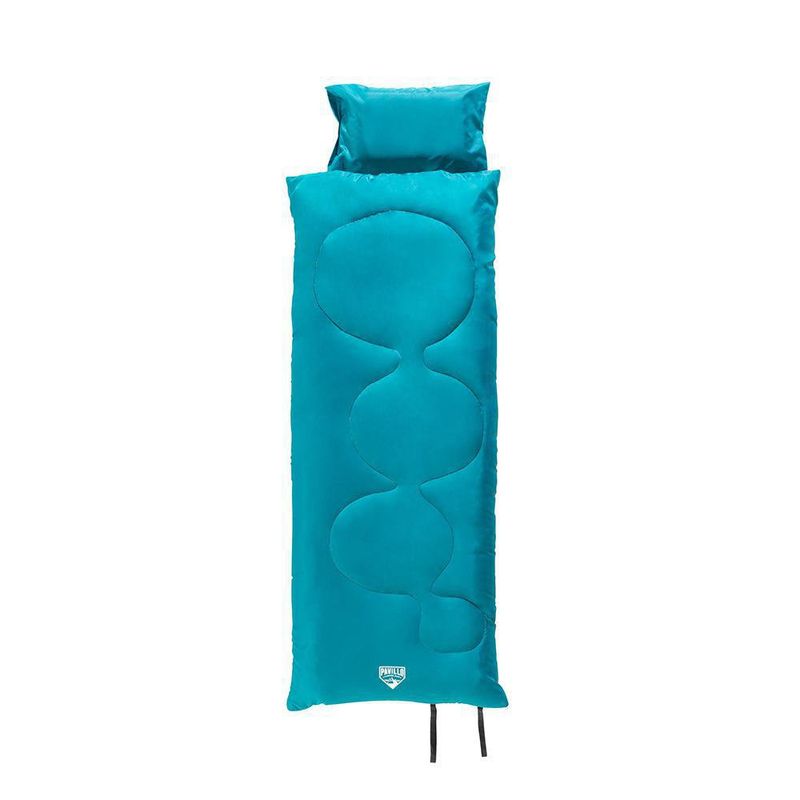 Sleeping Bag Con Almohada Evade 10 Azul Y Gris - Bestway