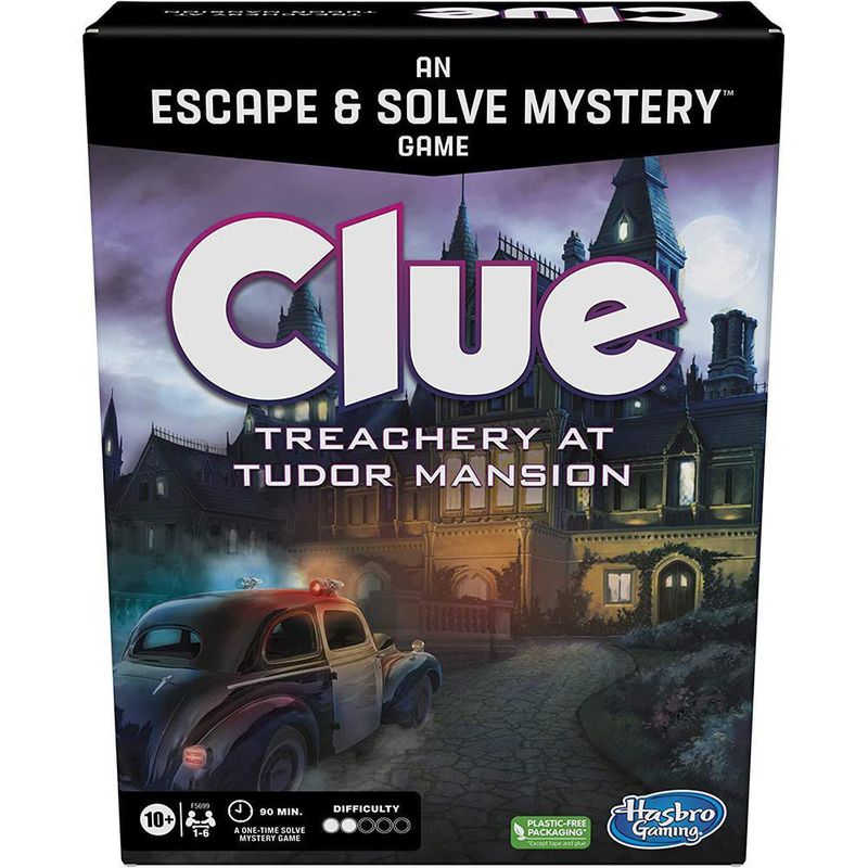 Clue Treachery At The Tudor Mansion - Hasbro Gaming