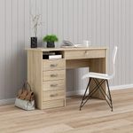 Escritorio-Con-5-Gavetas-Beige-