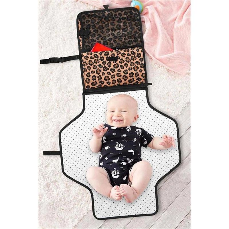 Bolsa Multiuso Con Cambiador Para Bebé Leopardo - Skip Hop