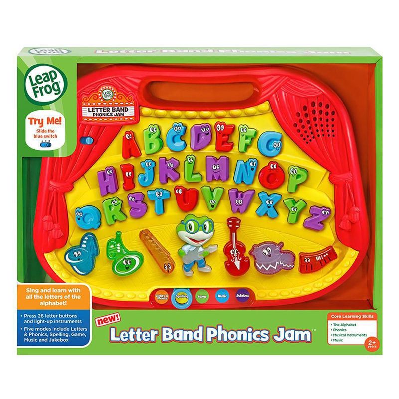 Teclado Alfabético Letter Band Phonics Jam - Leapfrog