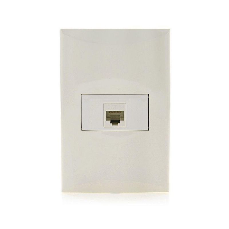 Toma Rj45 Categoría 6 Blanco - Eagle