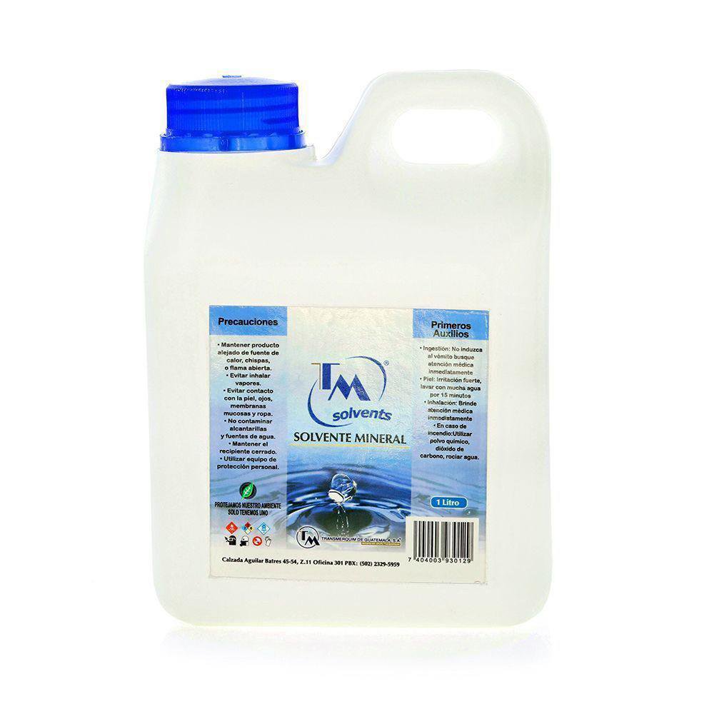 Solvente Mineral 1 L - Transmerquim - Cemaco