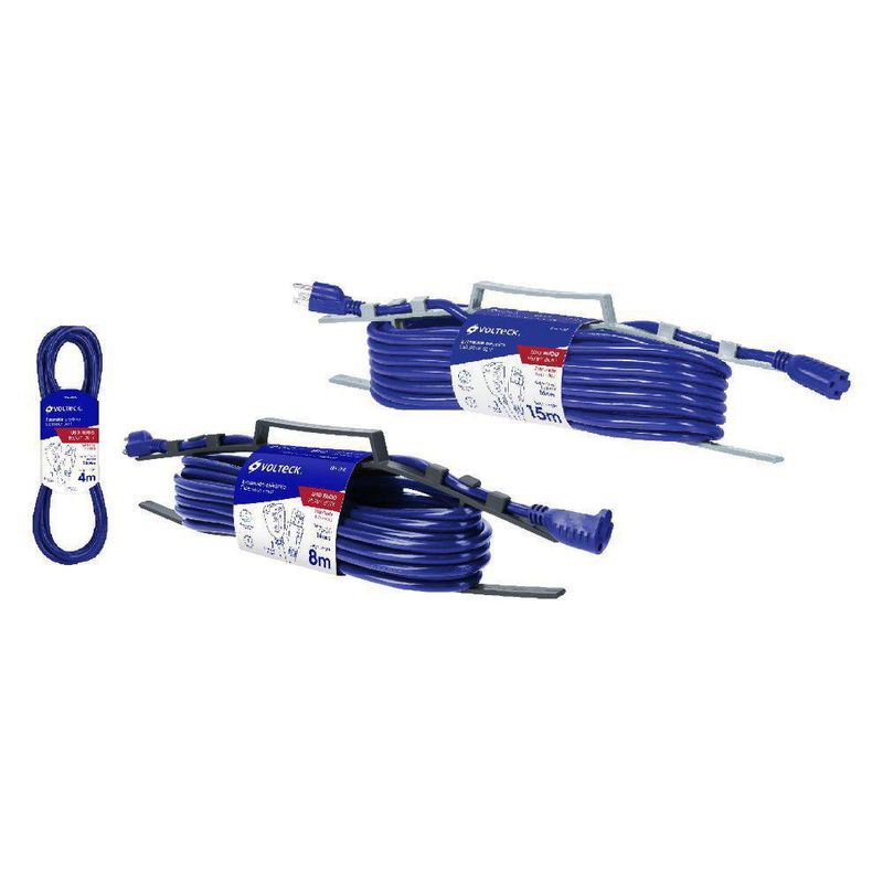 Extensión Para Interior De 4 M Y 16 Awg - Volteck