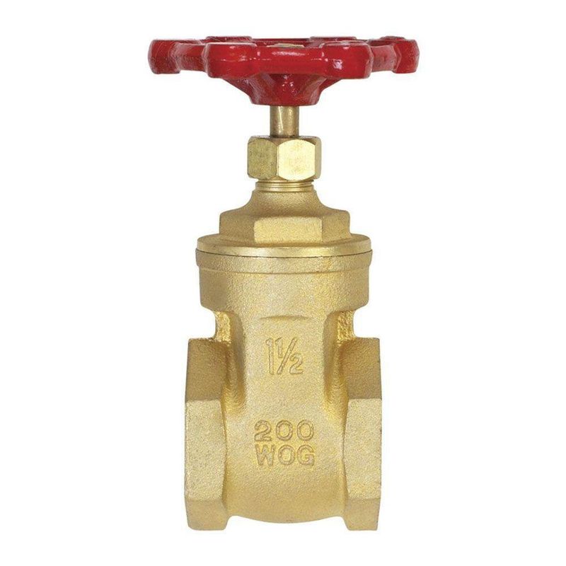 Valvula De Compuerta 1 1/2'' Laton Bk
