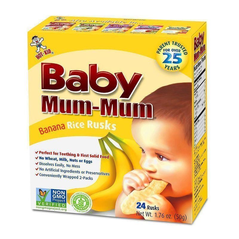 Galleta Baby Mum-Mum Banano. - Baby Mun-mum