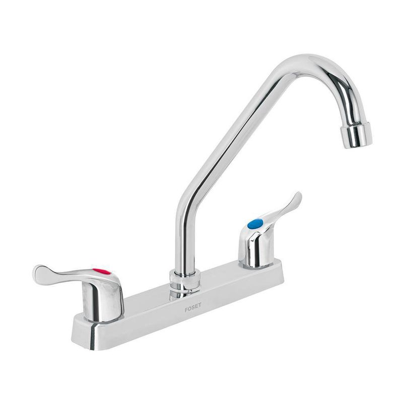 Lavaplatos Mezcladora Basic Cuello Largo - Foset