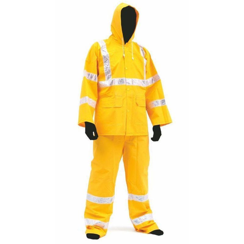 Conjunto De Impermeable Amarillo - Truper Varias Tallas