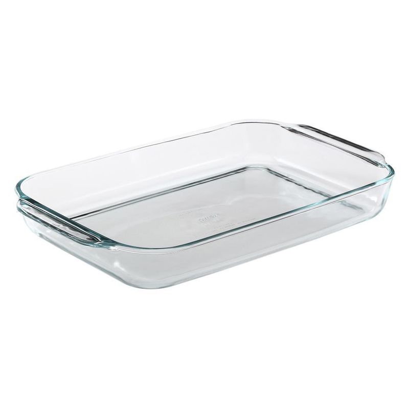 Plato rectangular Pyrex con almacenamiento para 3 tazas y cubierta de  plástico (4) - Cantidad de paquete del producto 1 : Precio Guatemala