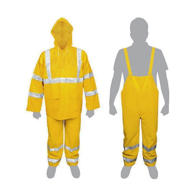 Conjunto De Impermeable Amarillo - Truper Varias Tallas