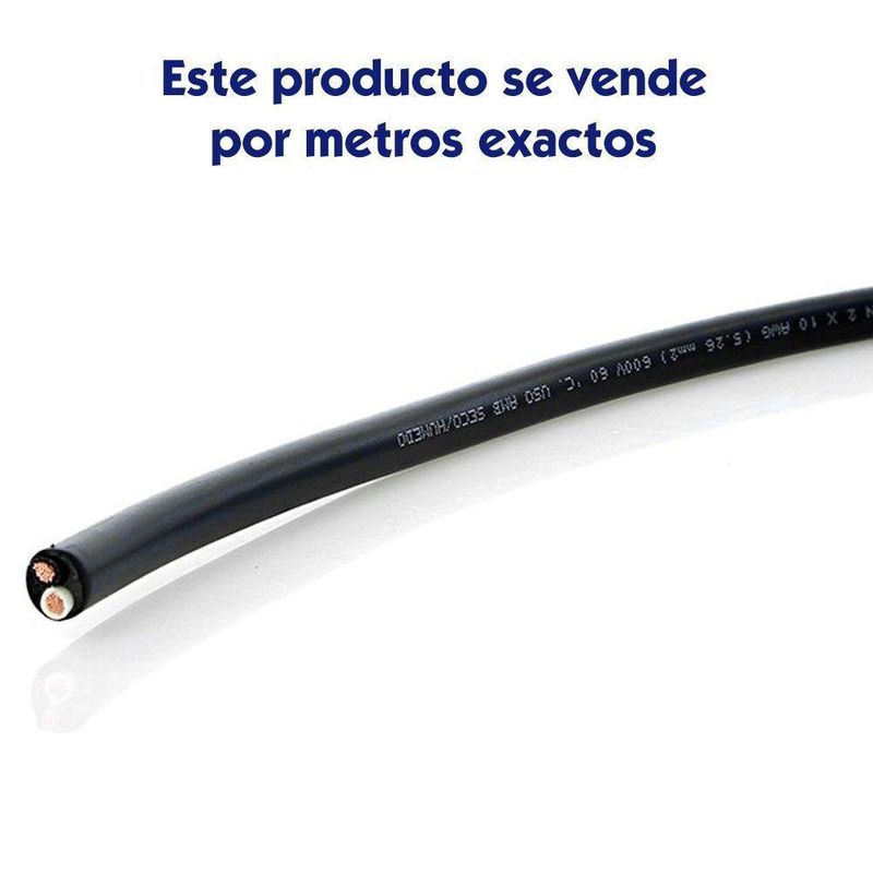 Cable Tsj De 10 Awg Negro - Facelec