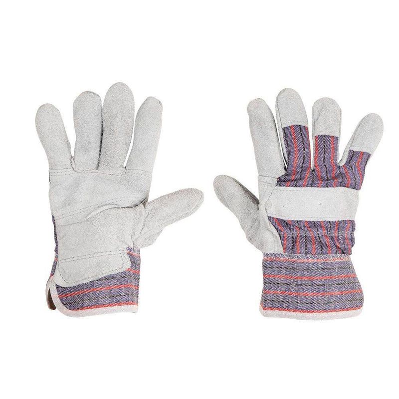 Guante De Carnaza Y Tela Para  Construcción - Pretul
