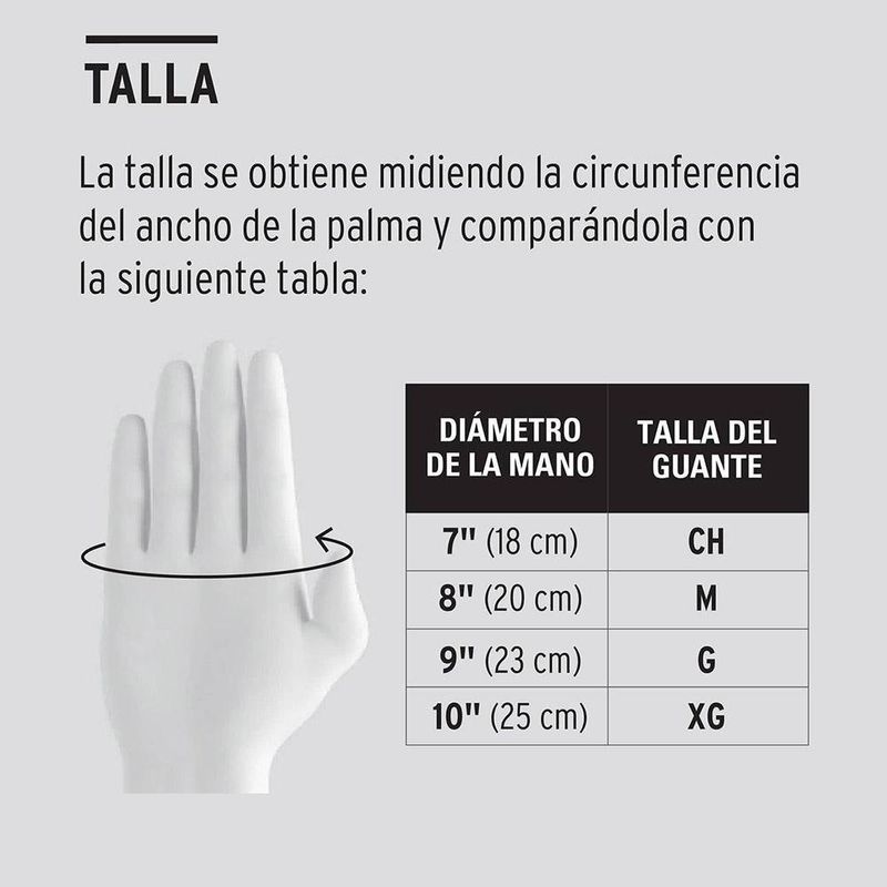 Guante Alta Sensibilidad Talla M - Truper