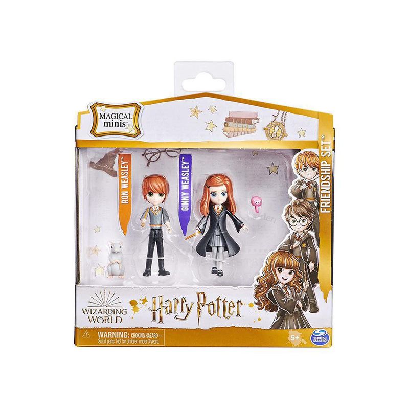 Mini Set De Amigos Ron Weasley Y Ginny Weasley - Harry Potter