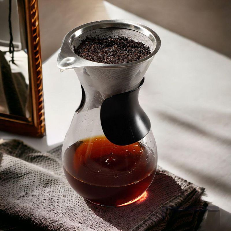 Hervidor de agua de acero inoxidable Pour Over 800 ml, de Hario