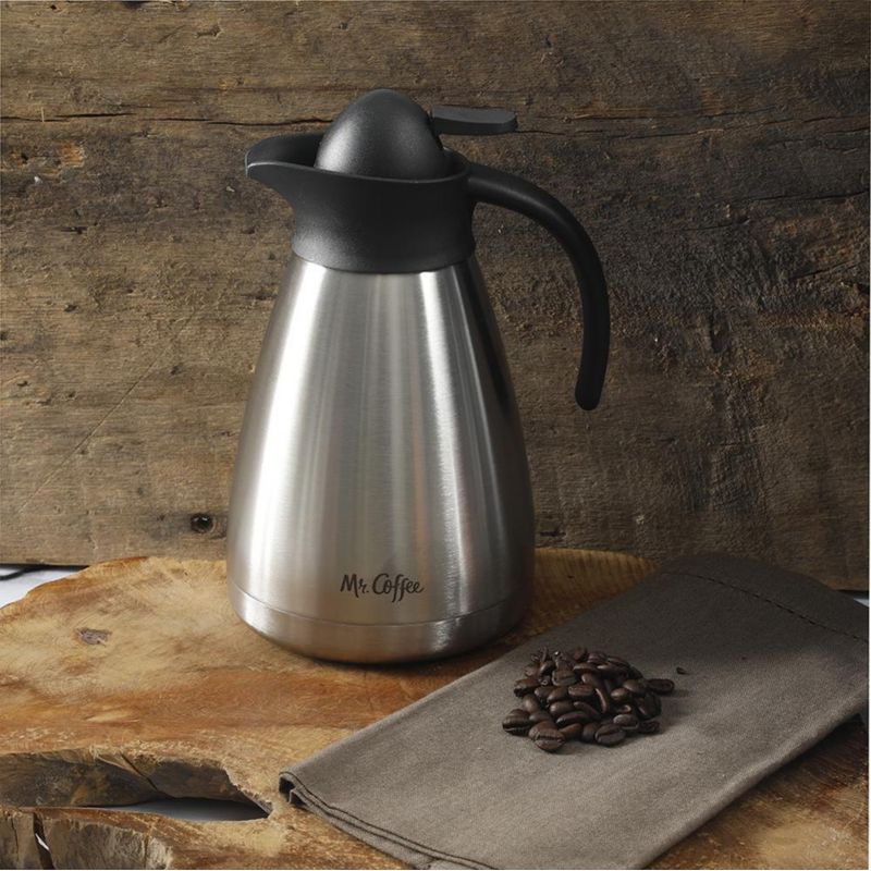 Cafetera Y Tetera Térmica Con Tapadera De 1 Lt - Mr. Coffee