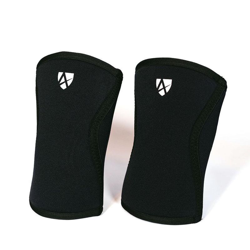 Rodilleras De Neopreno Negra - Warfit Varias Tallas