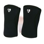 Rodilleras De Neopreno Negra - Warfit Varias Tallas