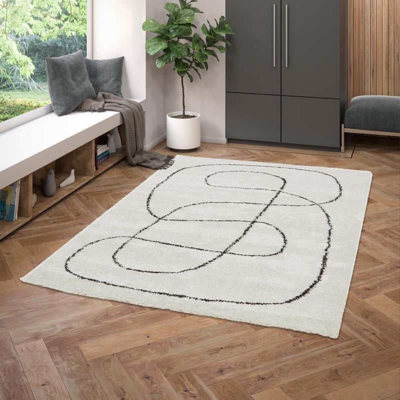 Alfombra Sherpa Moderna - Viva Varios Tamaños