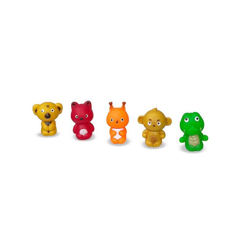 Set De Títeres De Dedo Animales 5 Pzas - Bee Toys