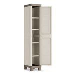 Armario Alto Excellence Polipropileno Beige 45x33x182 Cm - Curver