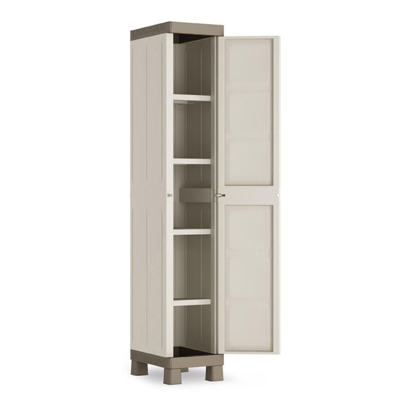 Armario Alto Excellence Polipropileno Beige 45x33x182 Cm - Curver