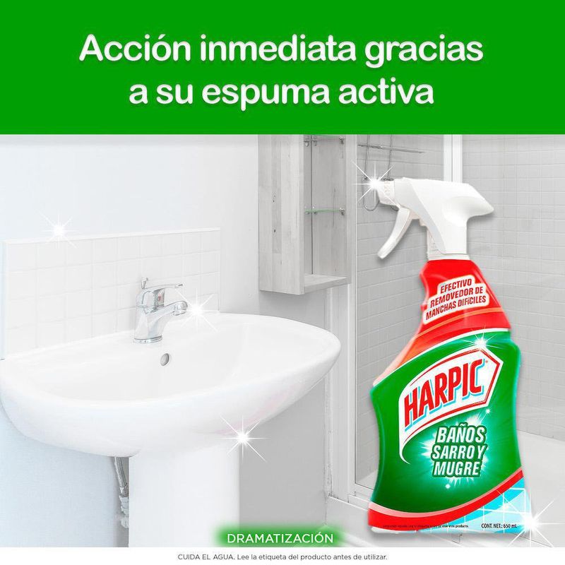 Removedor De Sarro Y Mugre Para Baños De 650 Ml - Harpic