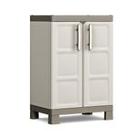 Gabinete Bajo Excellence Polipropileno Beige 45x65x97 Cm - Curver