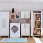 Gabinete Bajo Excellence Polipropileno Beige 45x65x97 Cm - Curver