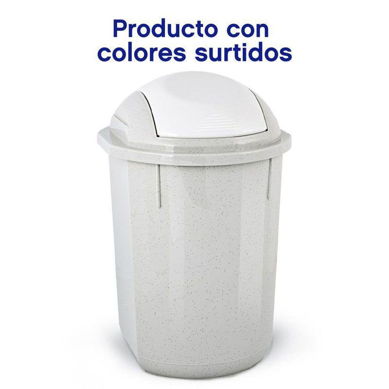 Basurero Tapa Vavién Gris - Ucsan Varias Capacidades