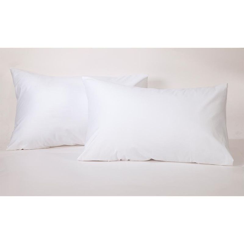 Set De 2 Sobrefundas De 300 Hilos Blanca Estándar - Viva