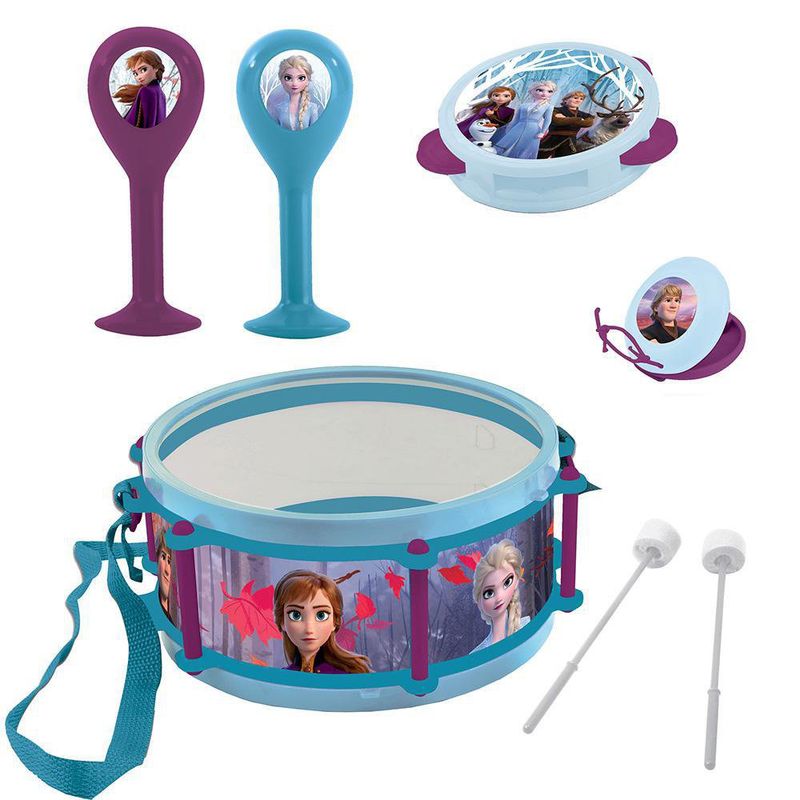 Set Musical Diseño Frozen 7 Pzas - Disney