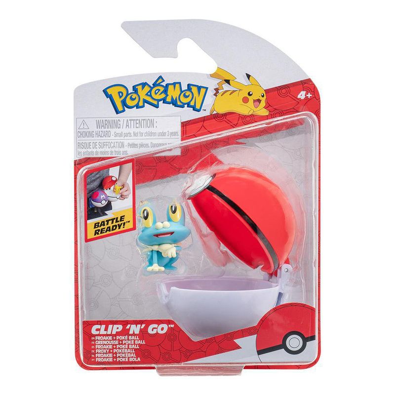 Figura Pókemon Clip ´N Go Diseños Surtidos - Blippi