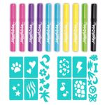 Paquete De Marcadores Airbrush Recargables 10 Unidades - Airbrush Plush