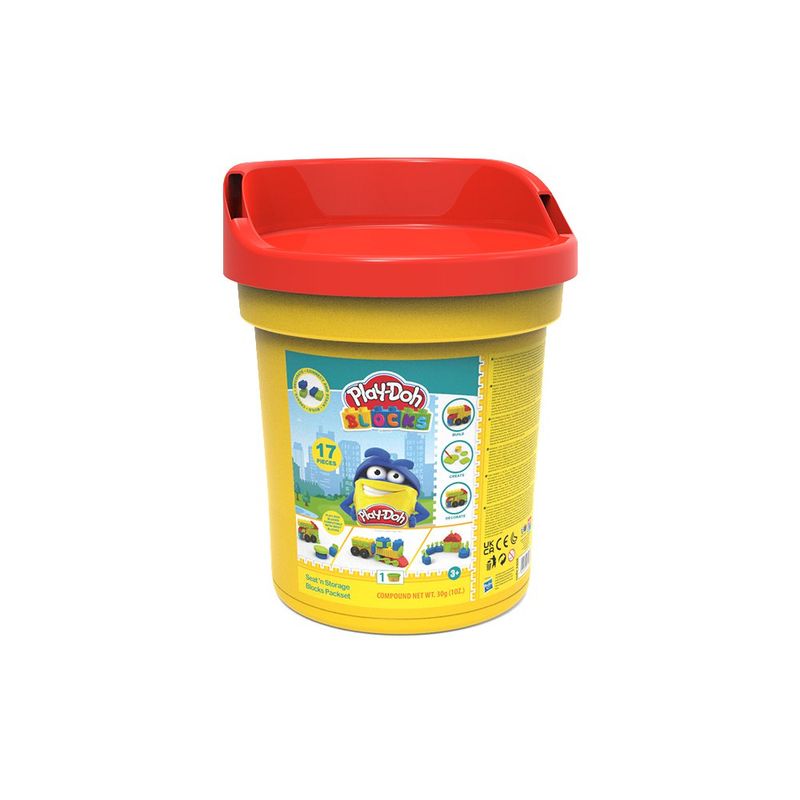 Set De Bloques Siéntate Y Guarda 17 Pzas - Play Doh