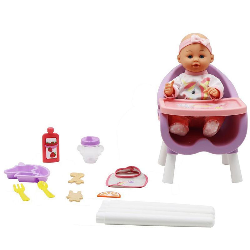 Muñeca-en-Silla-Alta-para-Comer