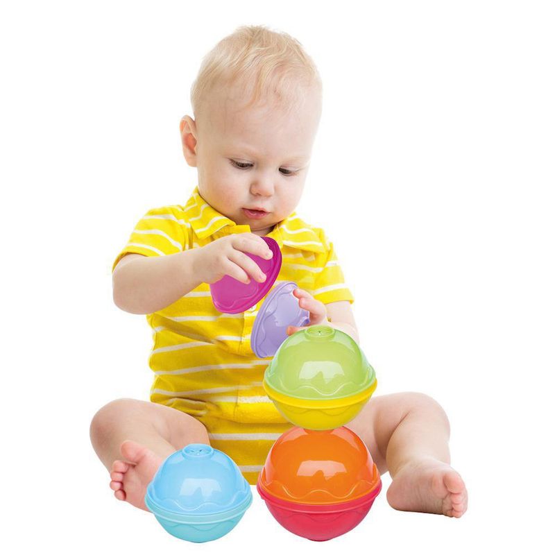 Juego Educativo Mini Torres Y Pelotas - Dede