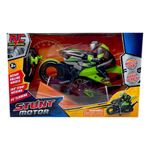 Moto A Control Remoto De Acrobacias Verde Y Negro - Koala Kids
