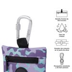 Dispensador De Bolsas Jaso Lila Comando - Totto