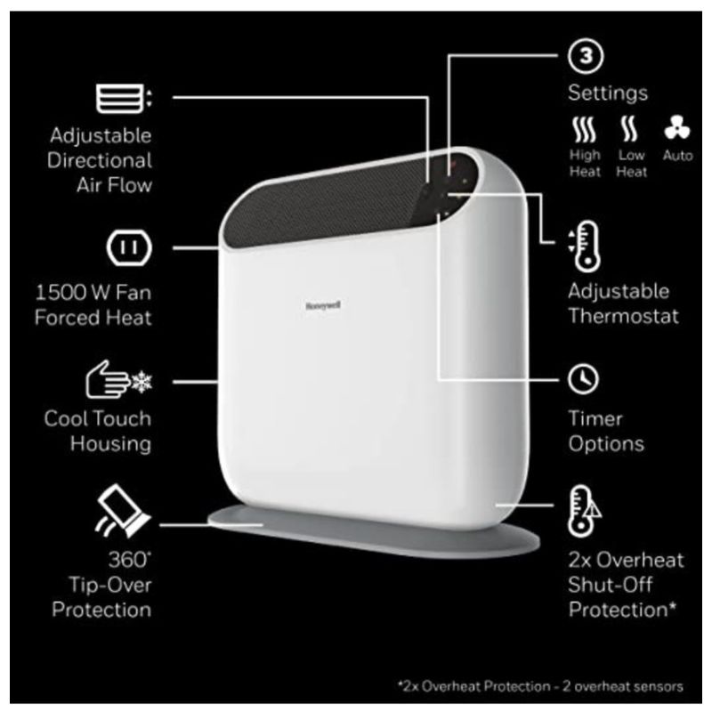 Hatco Elemento calefactor de cerámica de tamaño medio 500W