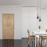 Puerta De Pino Natural Café 66X210 Cm - Dist. Globales