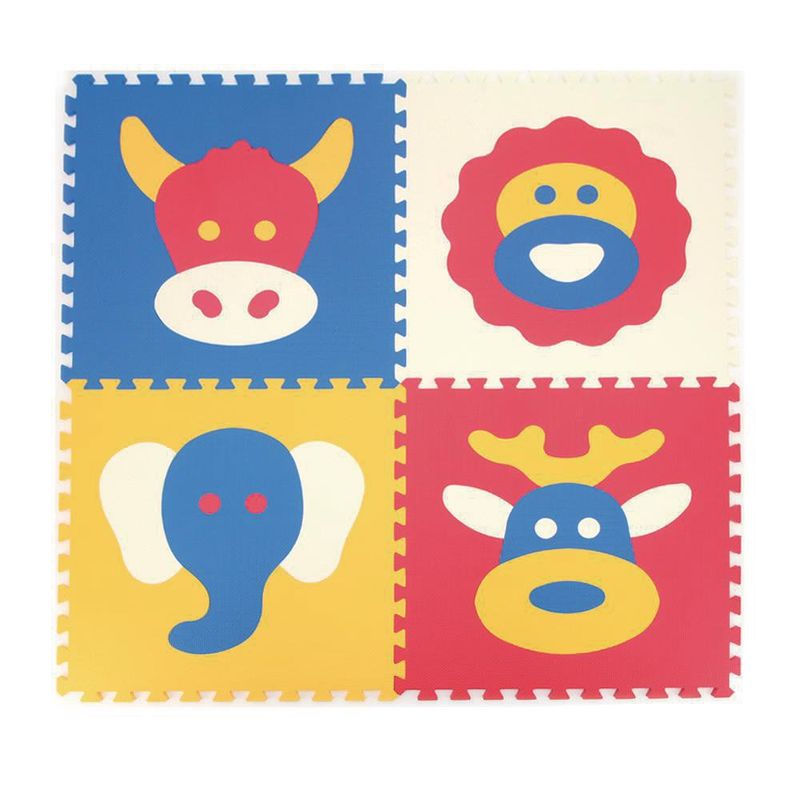Mat De Rompecabezas De Animasles 4 Pzas - Koala Kids