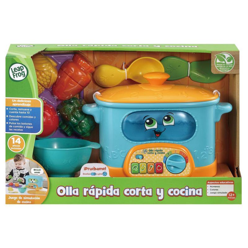 Olla Rápida Corta Y Cocina - Leapfrog