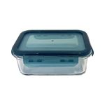 Recipiente Rectangular Azul 350 Ml - Nordika