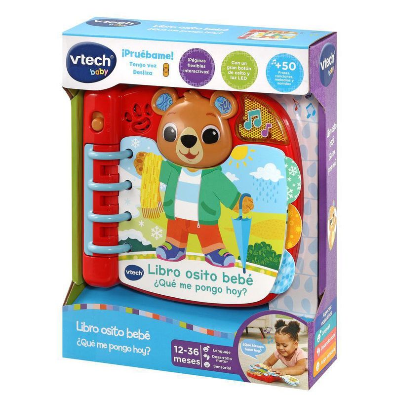 Libro Osito Bebé ¿Qué Me Pongo Hoy? - Vtech