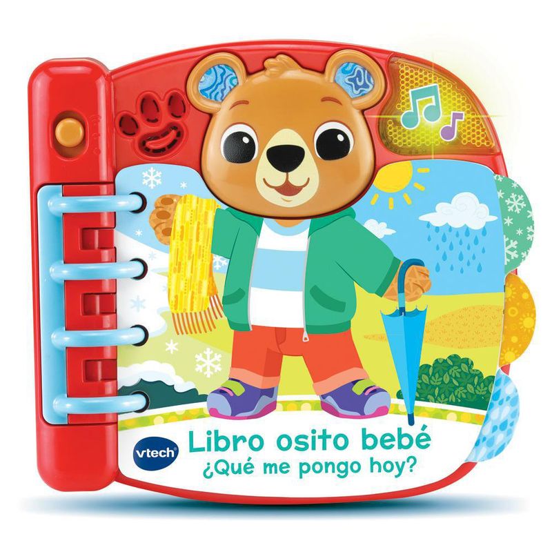 Libro Osito Bebé ¿Qué Me Pongo Hoy? - Vtech