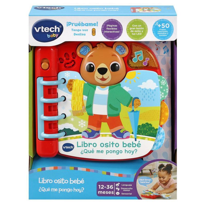 Libro Osito Bebé ¿Qué Me Pongo Hoy? - Vtech