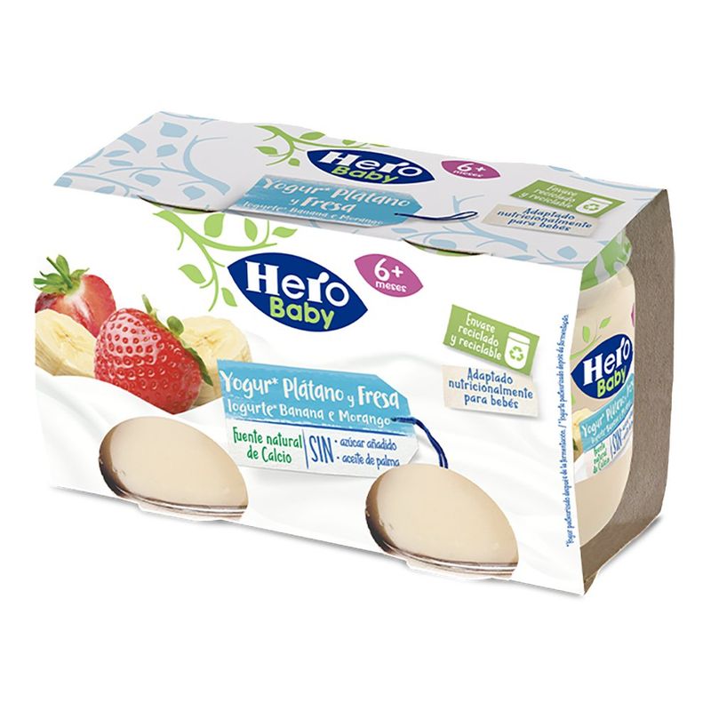 Hero Baby Solo Eco Platano Arandano Yogur 100gr Farmacia y